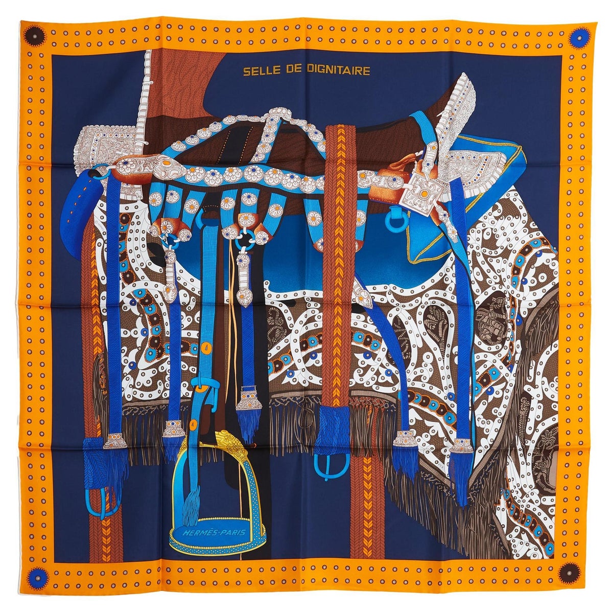 Silk Twill Scarf 90cm