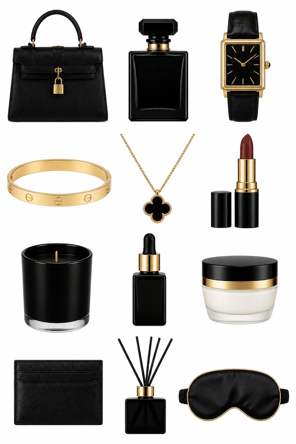 Noir & Or: The Black-and-Gold Edit Every Muse Keeps Saving